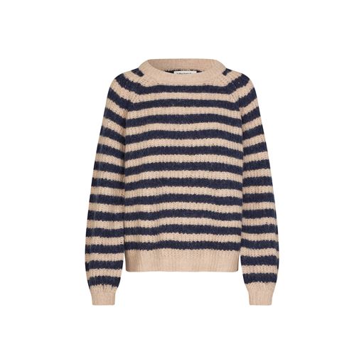 Lollys Laundry Bina Striktrøje, Dark Blue, L