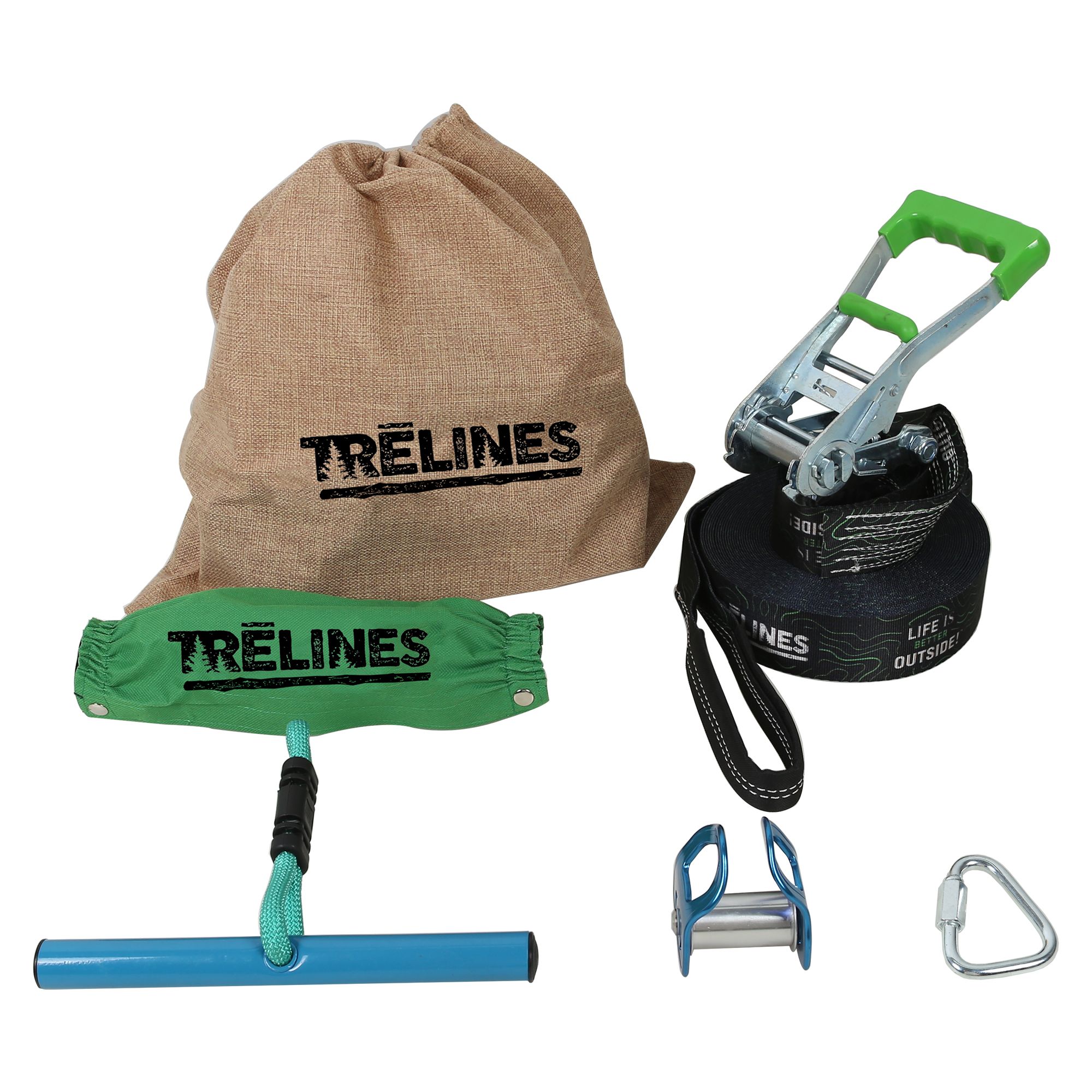 Trelines Seilrutsche 11 Meter