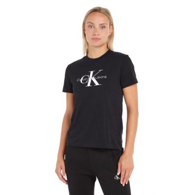 Tee-shirt à manches courtes femme Core Monogram Regular CALVIN KLEIN