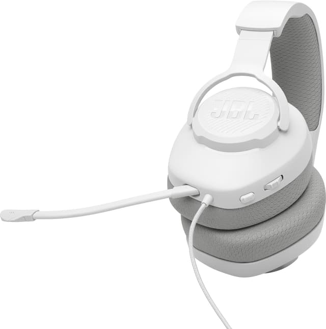 JBL Quantum 100M2 gaming høretelefoner (hvid)