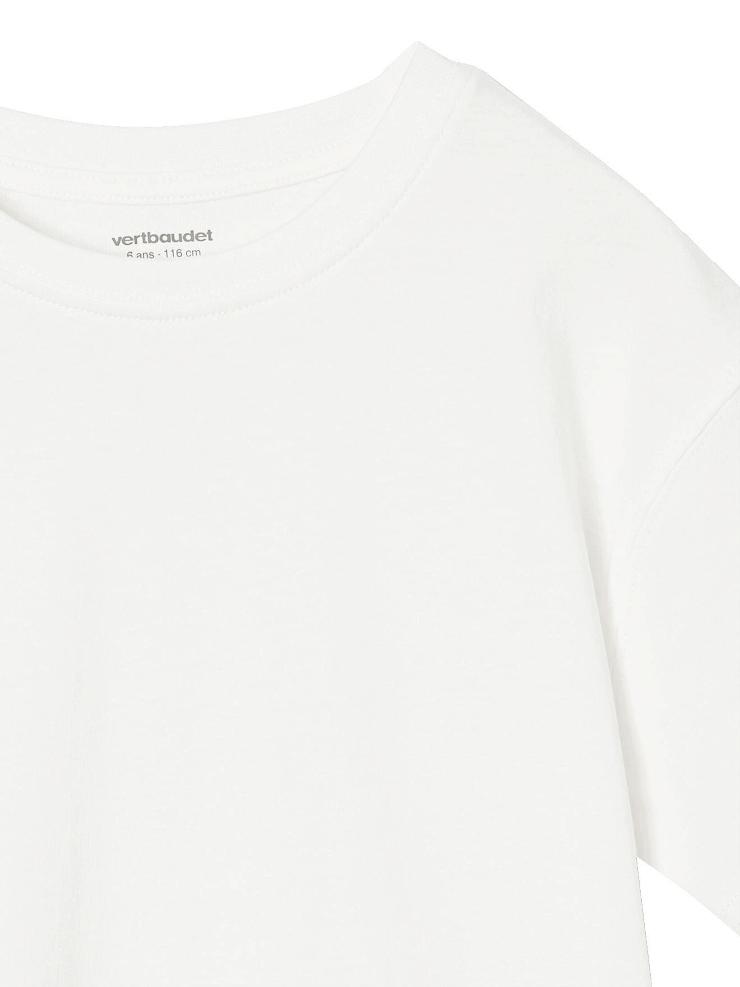 Vertbaudet 3er-Pack Jungen T-Shirts BASIC uni himmelblau