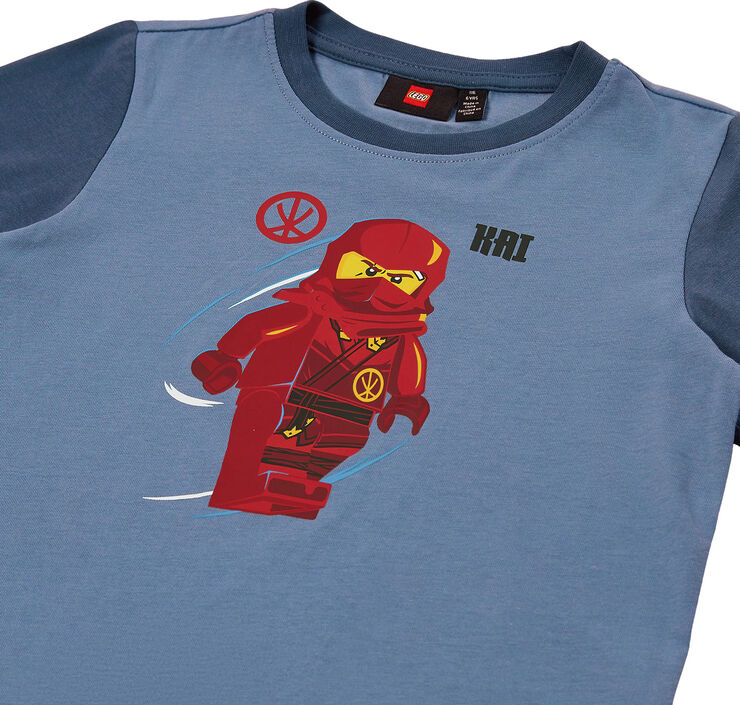 LEGO kidswear-LEGO børnetøj LWTANO 606 - T-SHIRT S/S Blue