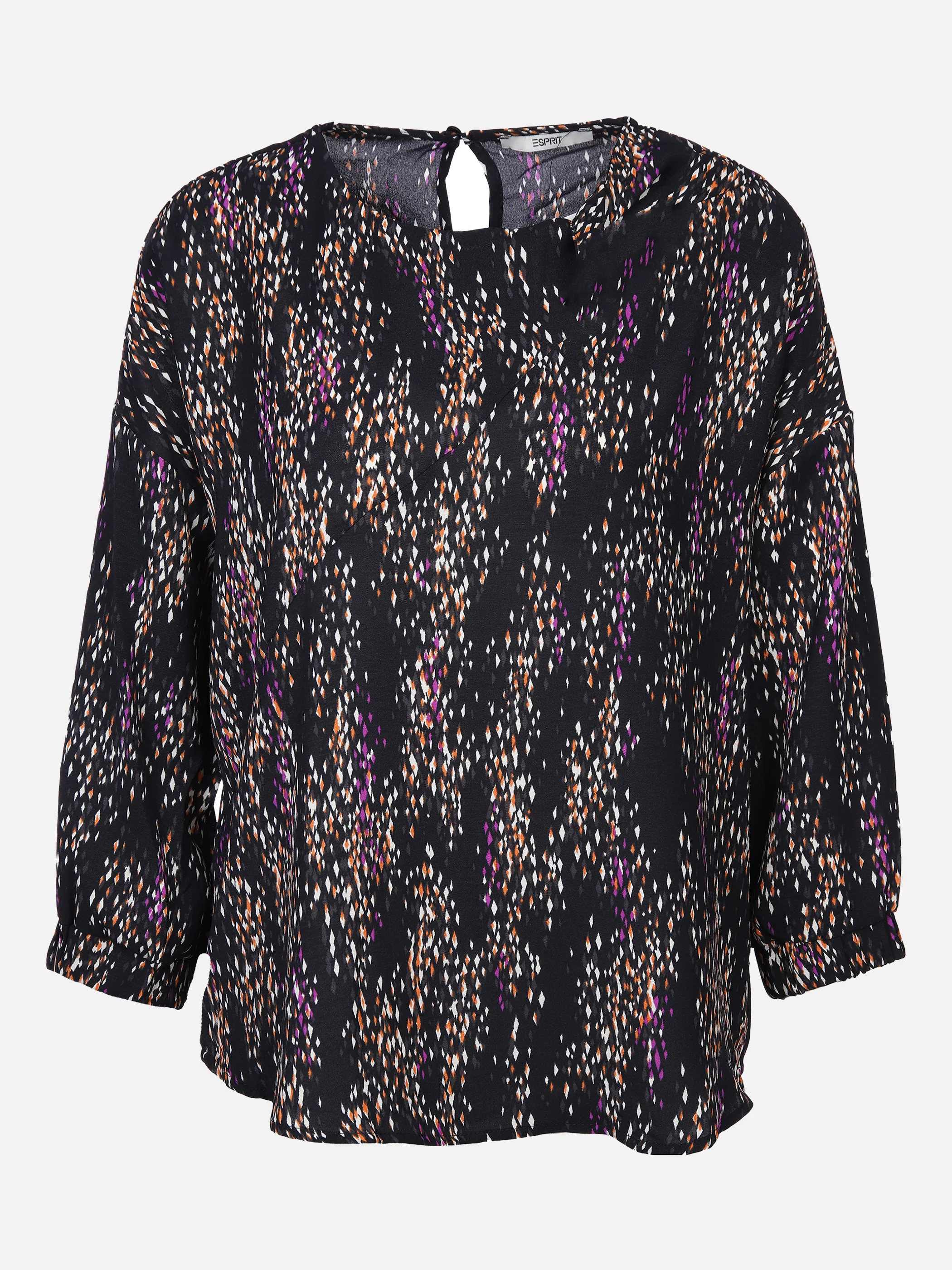 Damen Schlupfbluse mit Alloverprint