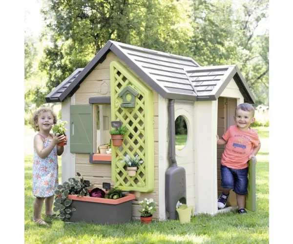 Smoby 810408, Stående legehus, 2 År, 1 dør(e), Flerfarvet