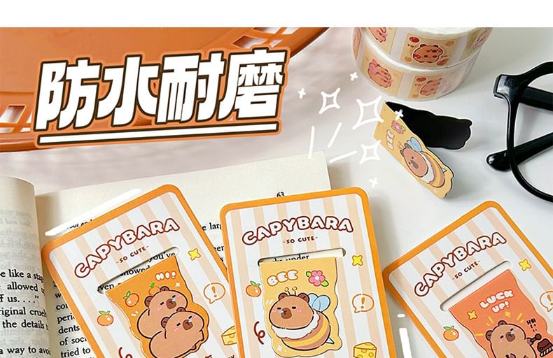 Eranso - Capybara magnetische bladwijzer (verschillende ontwerpen)