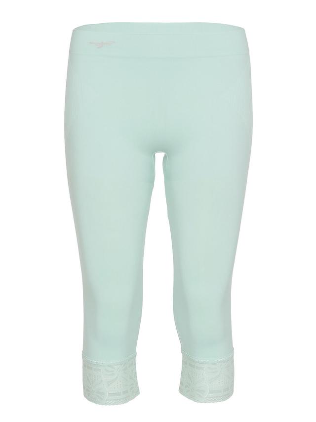 Capri-Leggings mit Schleifenspitze