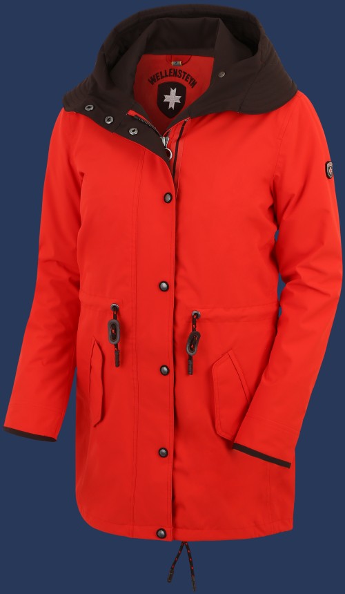 Sommerparka SeSilEstAirTec, Firered/Coffee Bean