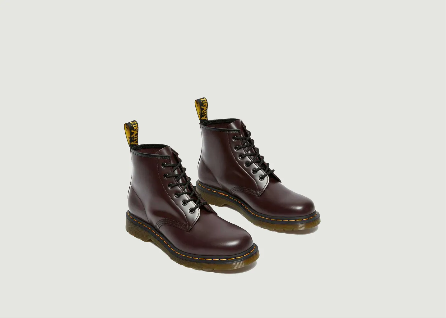 Boots basses 101 en cuir smooth Dr. Martens