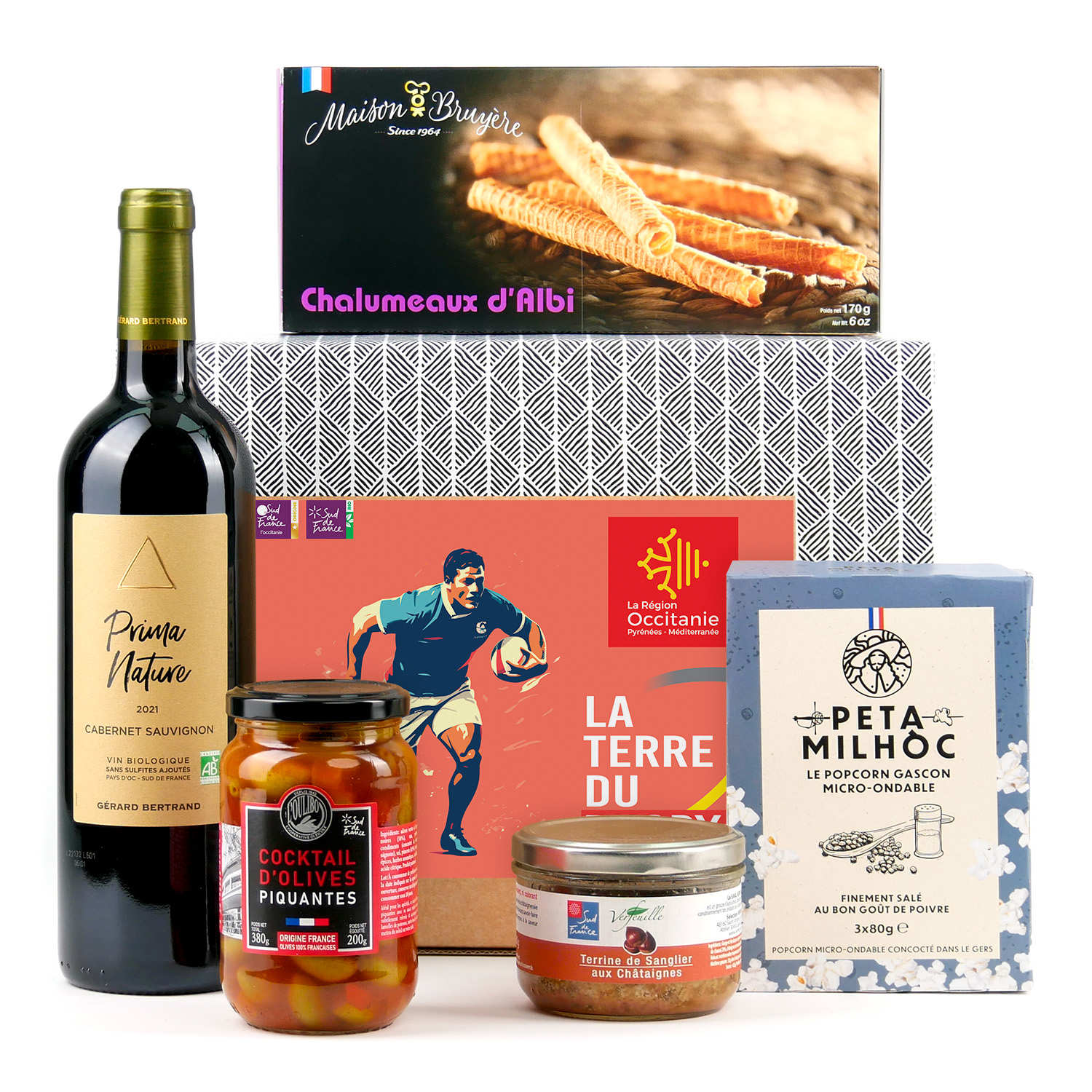 Coffret cadeau Occitanie La Terre du Rugby