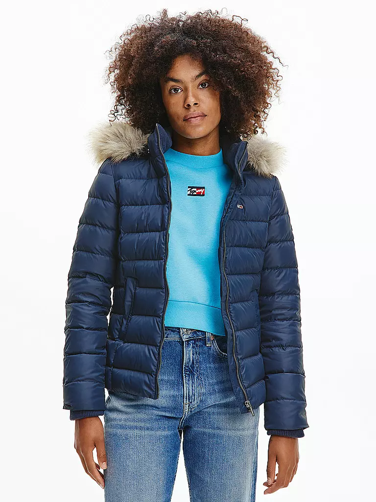 TOMMY JEANS Daunenjacke MARTINA blau