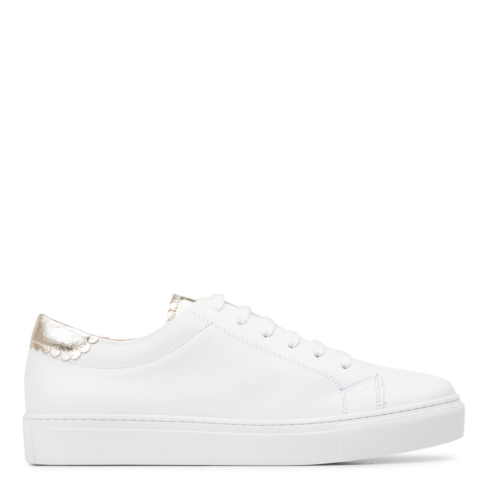 SUZANNE - Baskets basses en cuir | Blanc