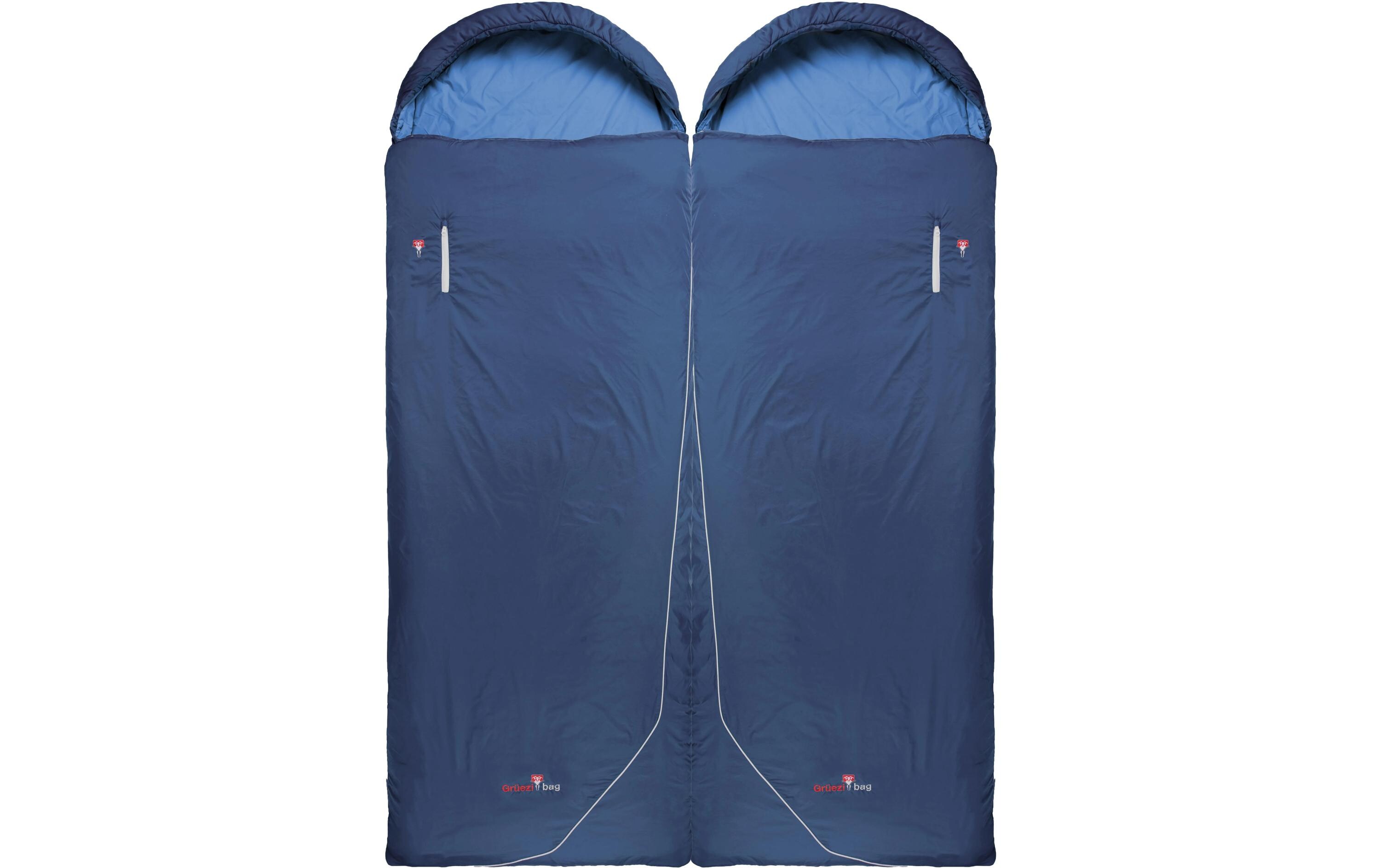 Schlafsack Biopod Wolle Goas Cotton Comfort Night Blue<br>Hochwertiger feuchtigkeitsunempfindlicher Deckenschlafsack