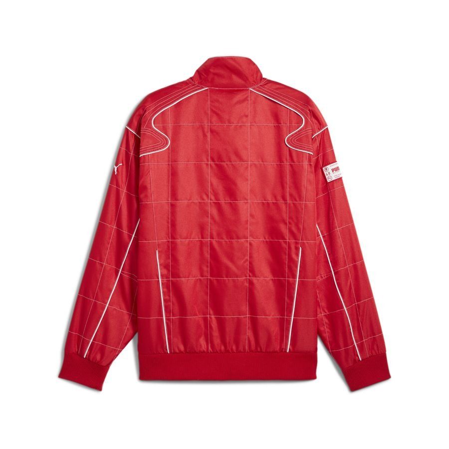 ARCHIVE SEASONAL Relaxed Racer Jacket For All Time Red