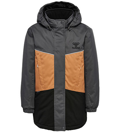 Hummel Vinterjakke - hmlConRød Tex - Asphalt