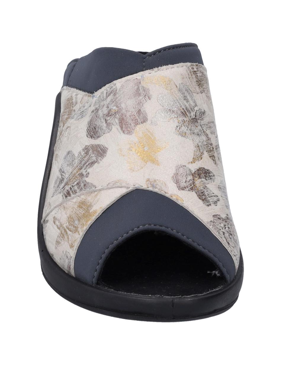 Clog St.Tropez 268, creme-multi