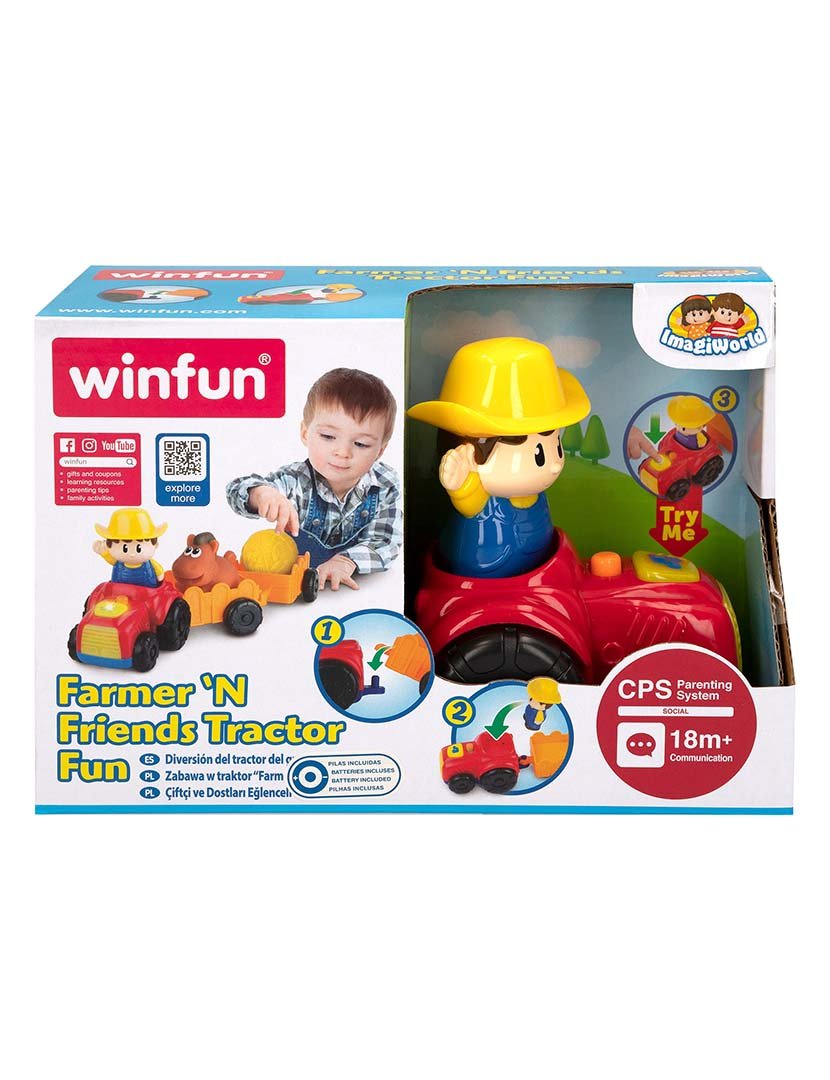 Tractor with Light and Sound 18M+ (Winfun)