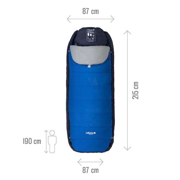 Sac de couchage LAFUMA NUNAVÜT AZUR BLUE