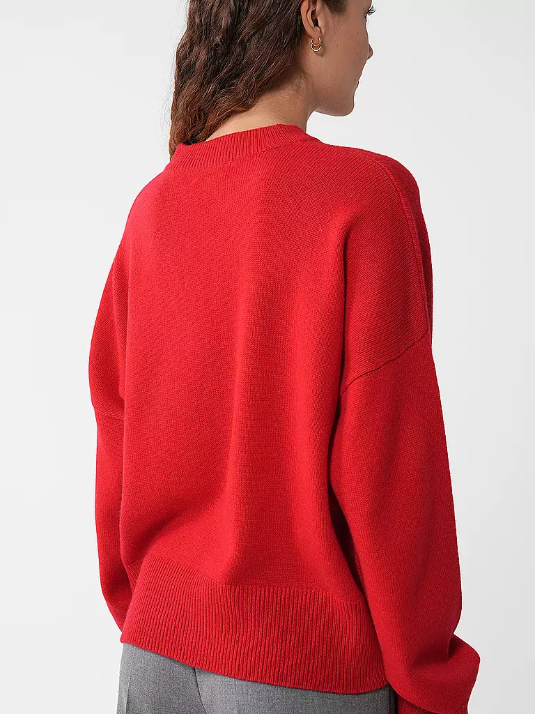 DAVIDA Kaschmirpullover rot