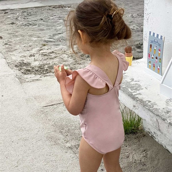 Rose Nude Badedragt - Petit Crabe → Luksusbaby.dk