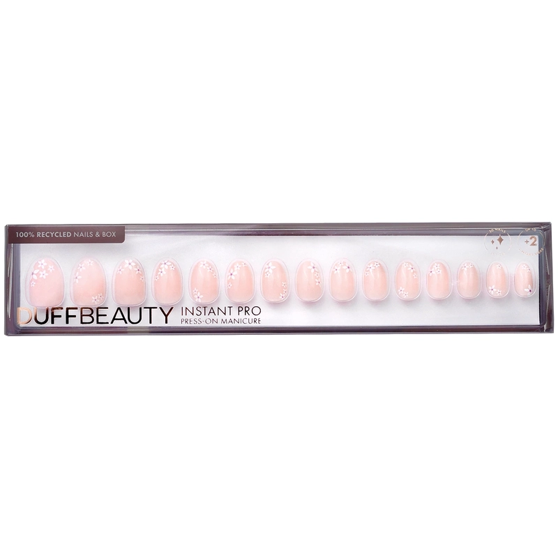 DUFFBEAUTY Reusable Instant Press-on Manicure 30 Pieces - Lovely Daisy