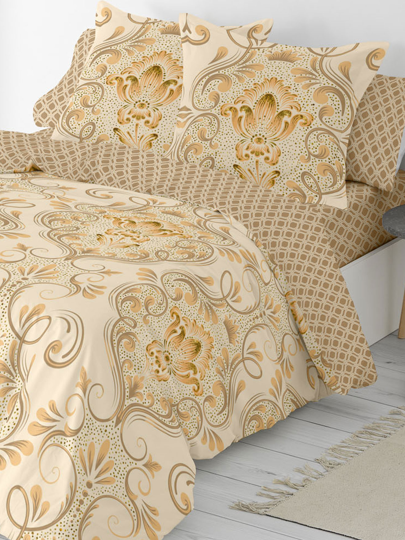 Housse de couette pur coton