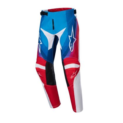 Pantalon cross Alpinestars YOUTH RACER PNEUMA - Bleu / Rouge
