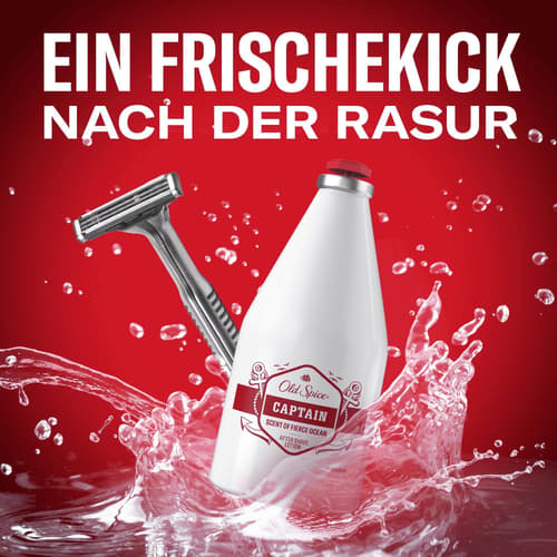 Old Spice Captain After Shave Lotion für Männer