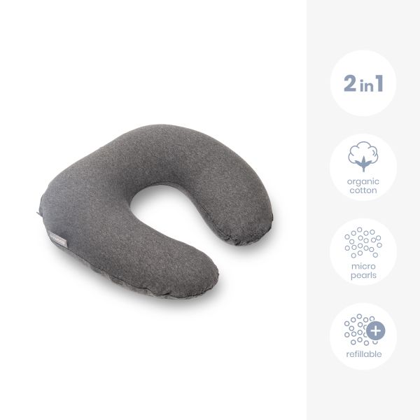 Doomoo Softy Chine Voedingskussen Anthracite