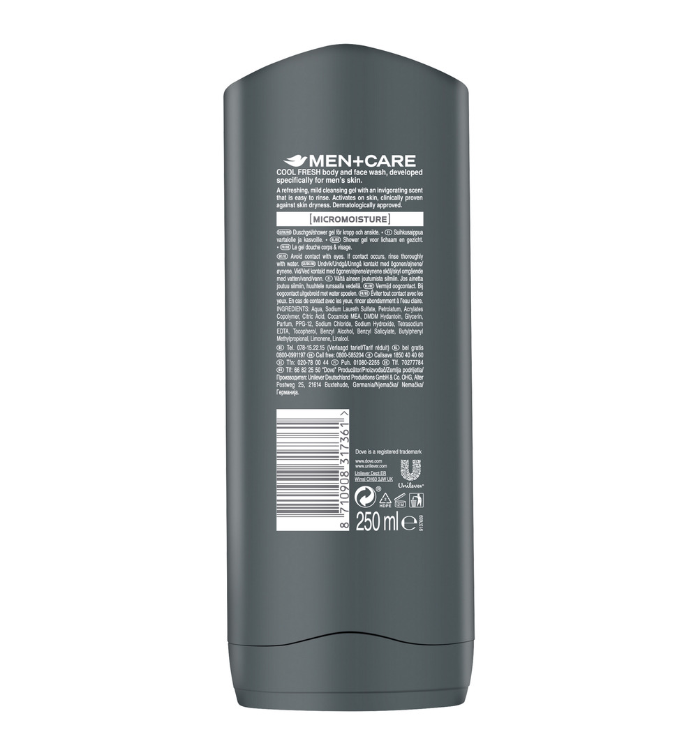 Dove Shower men cool fresh (250 ml)