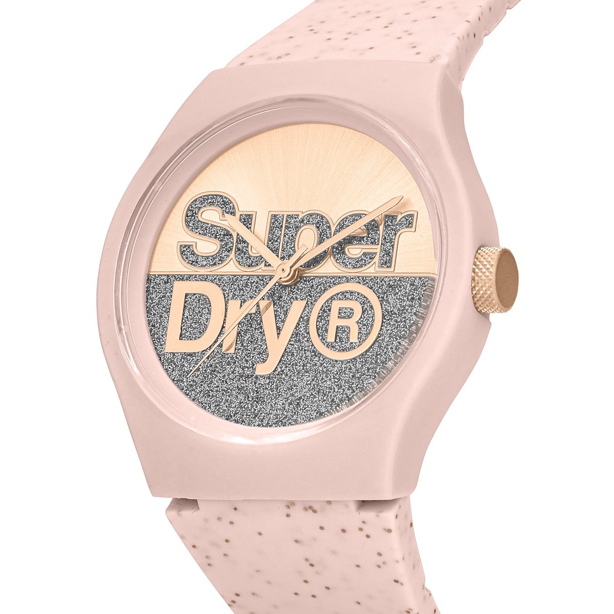 Montre analogique silicone pailleté URBAN SHINE