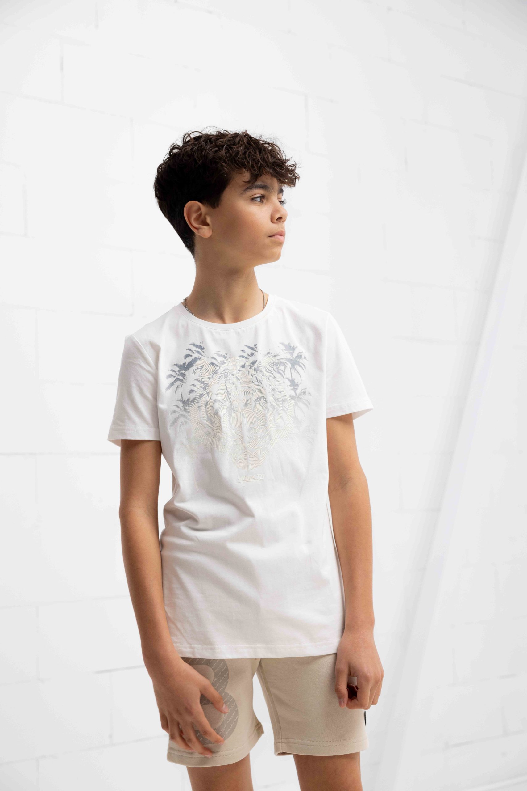 Antony Morato Malibu T-Shirt Kids Wit