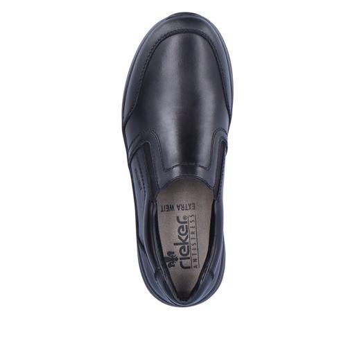 Rieker Slip-on Sko, Sort, 44