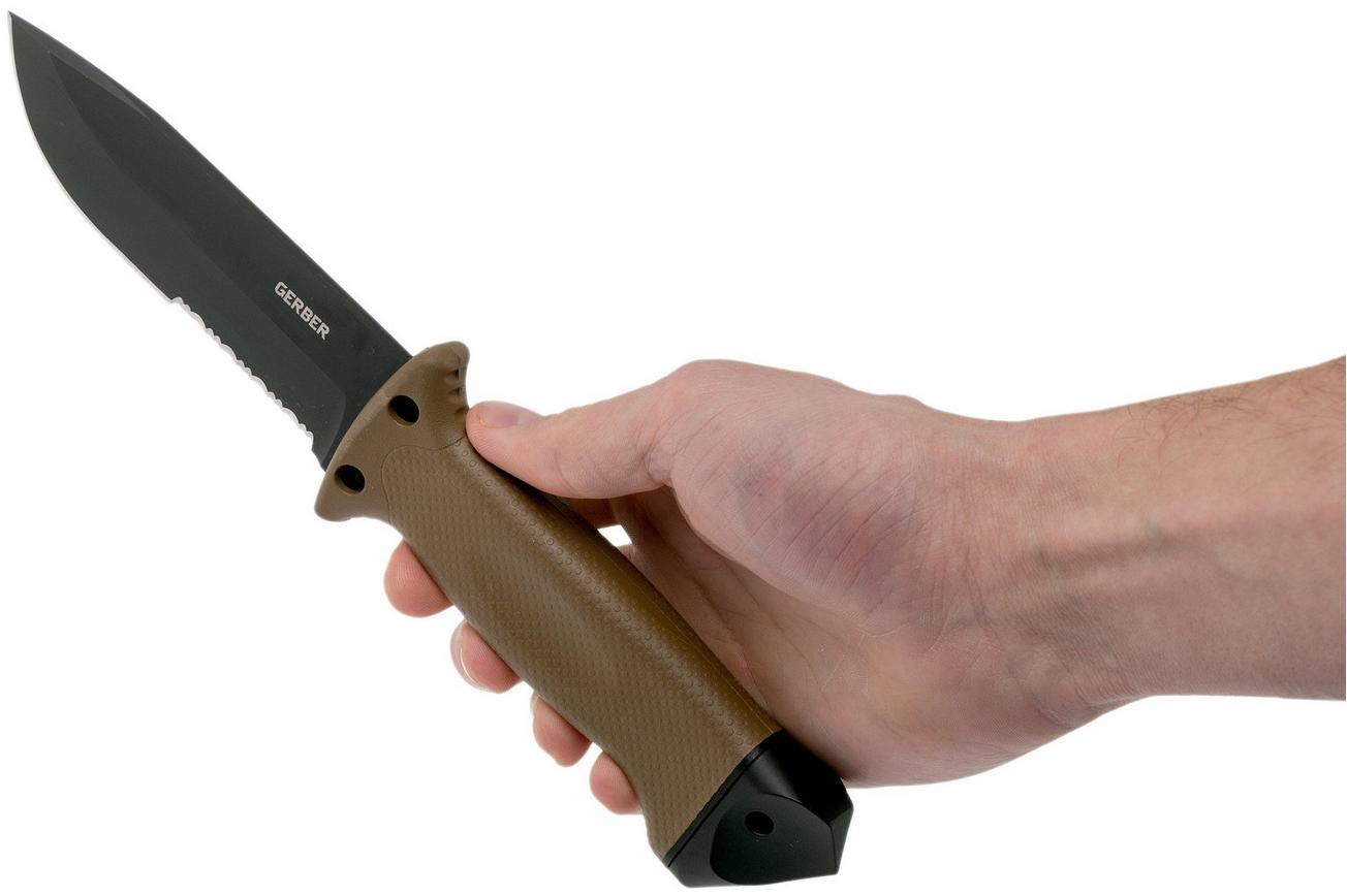 Gerber LMF II Infantry Coyote Brown 22-01463 vaststaand mes