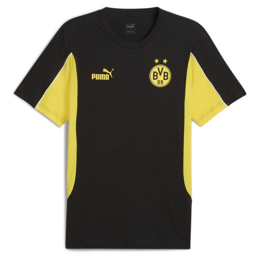 BVB ftblARCHIVE Tee PUMA Black-Faster Yellow