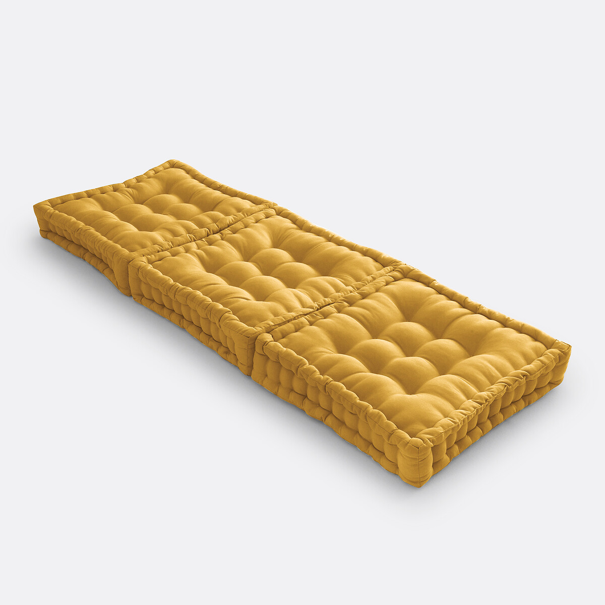 LA REDOUTE INTERIEURS<br>Colchão de chão modular feito de algodão reciclado, Scenario