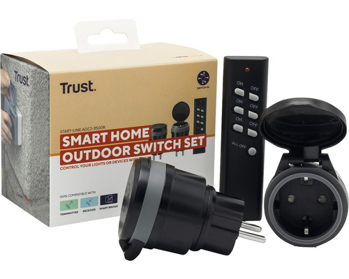 Trust Smart AGC2-3500R Buitenstopcontactset