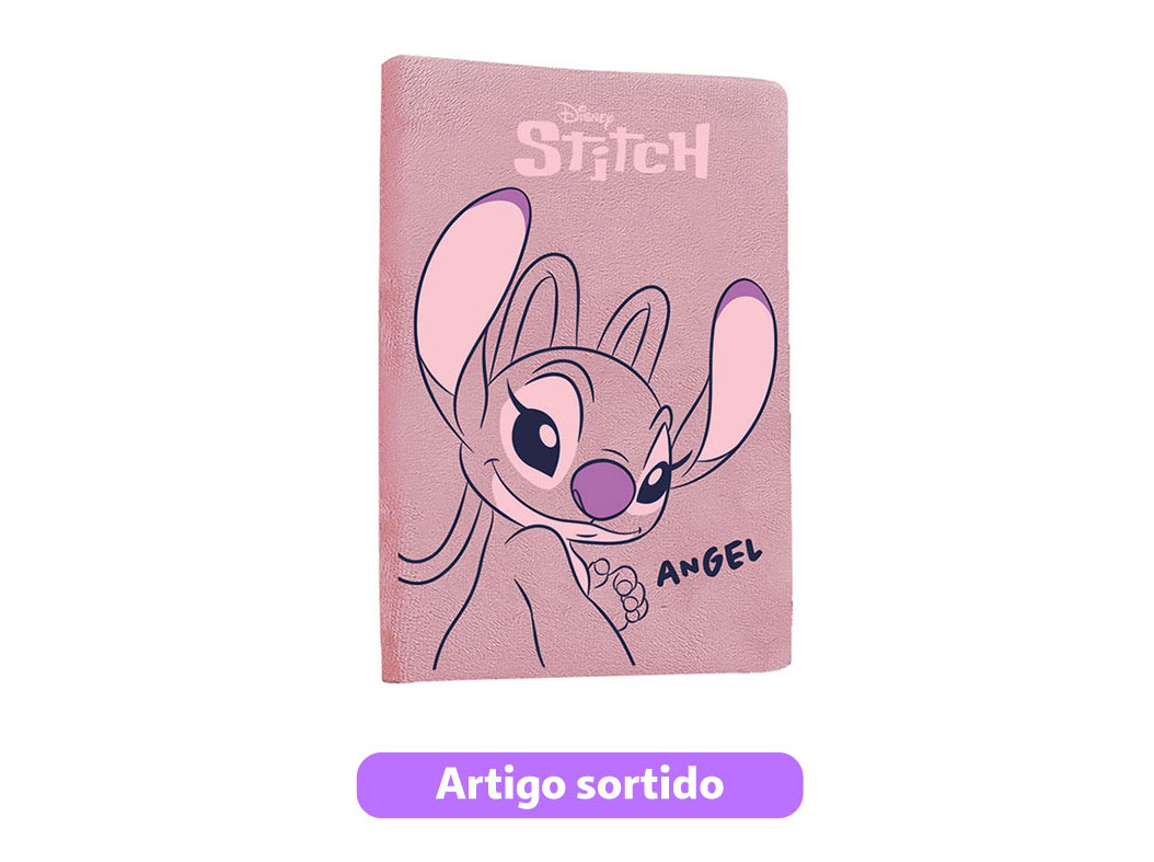 NOTEBOOK PELUCHE DO ART MODELOS SORTIDOS