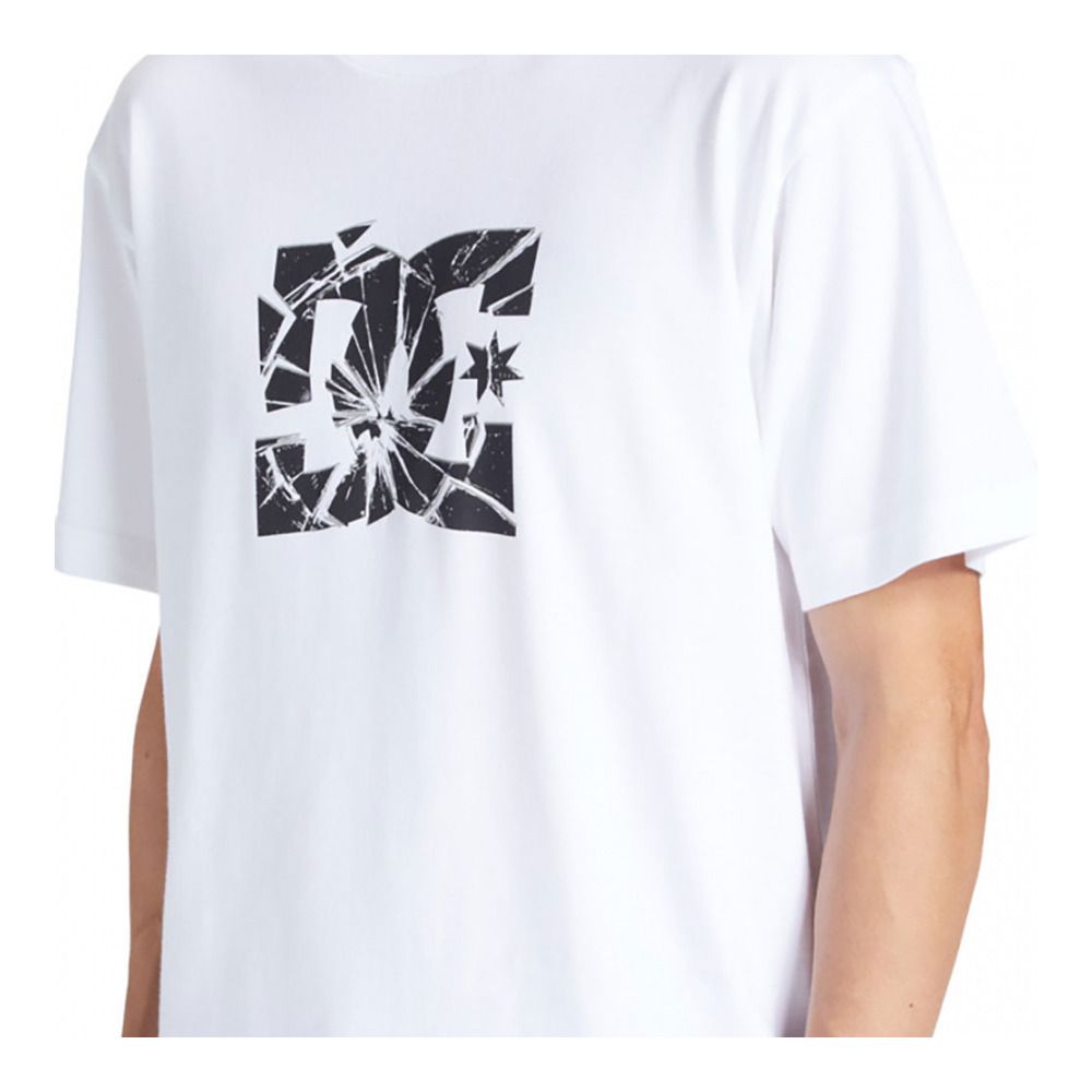 DC Shoes CRUSHED GLASS - Tee-shirt Homme white
