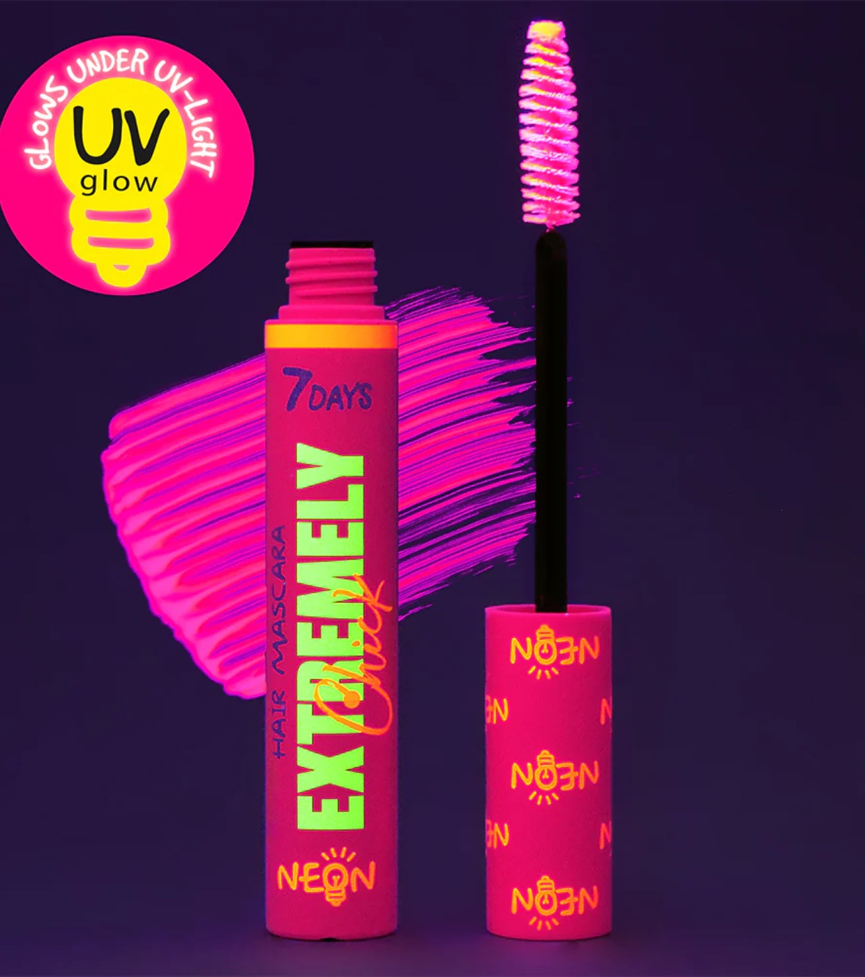 7DAYS - Tintura de cabelo neon temporária Extremely Chick - 601: Electric
