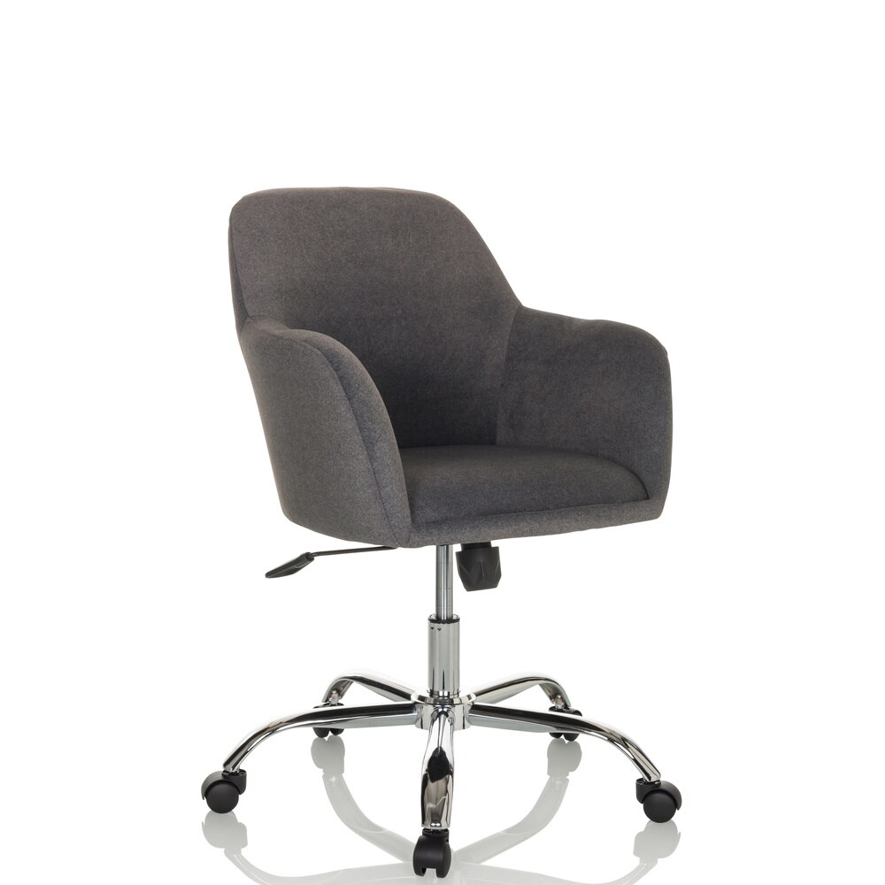 Home Office Bürostuhl SOLAO 300 Stoff mit Armlehnen hjh OFFICE