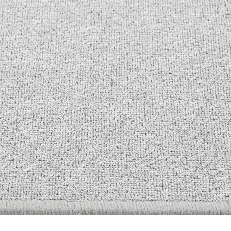 vidaXL - Vloerkleed - Grijs - Polypropyleen - 80 x 300 cm