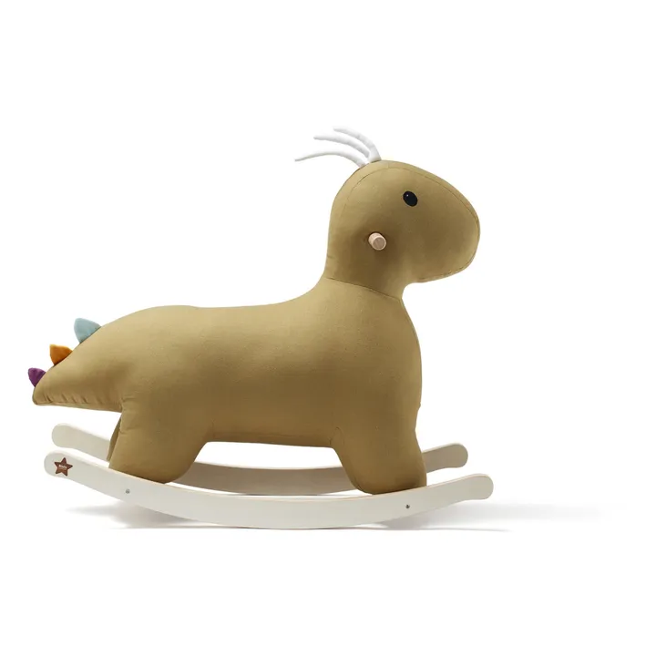 Kid's Concept Dino à bascule | Vert kaki