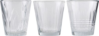 House Doctor - Vandglas - Vintage - Klar - 6 Stk