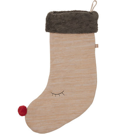 OYOY Weihnachtsstrumpf - Rudolf - Clay