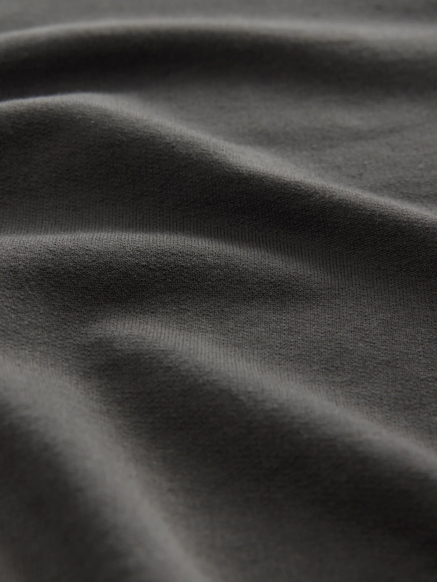 Leisteen grijs - Dun sweatshirt met ronde hals