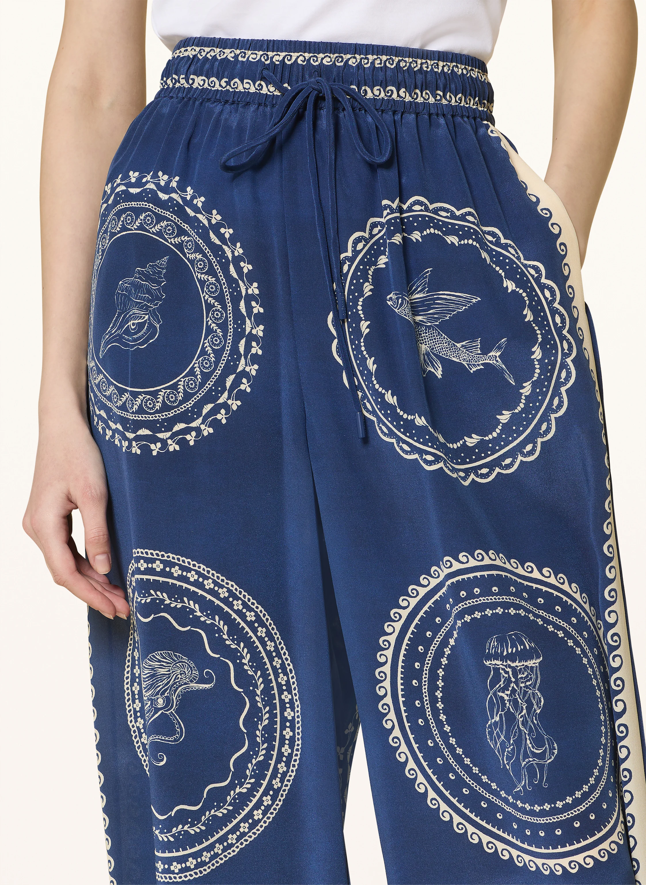 ALÉMAIS Seidenhose OCEANE