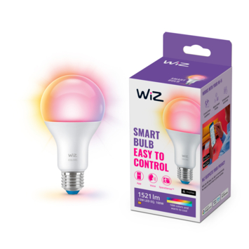 WiZ Connected LED peer E27 13 mat kleurlicht dimbaar