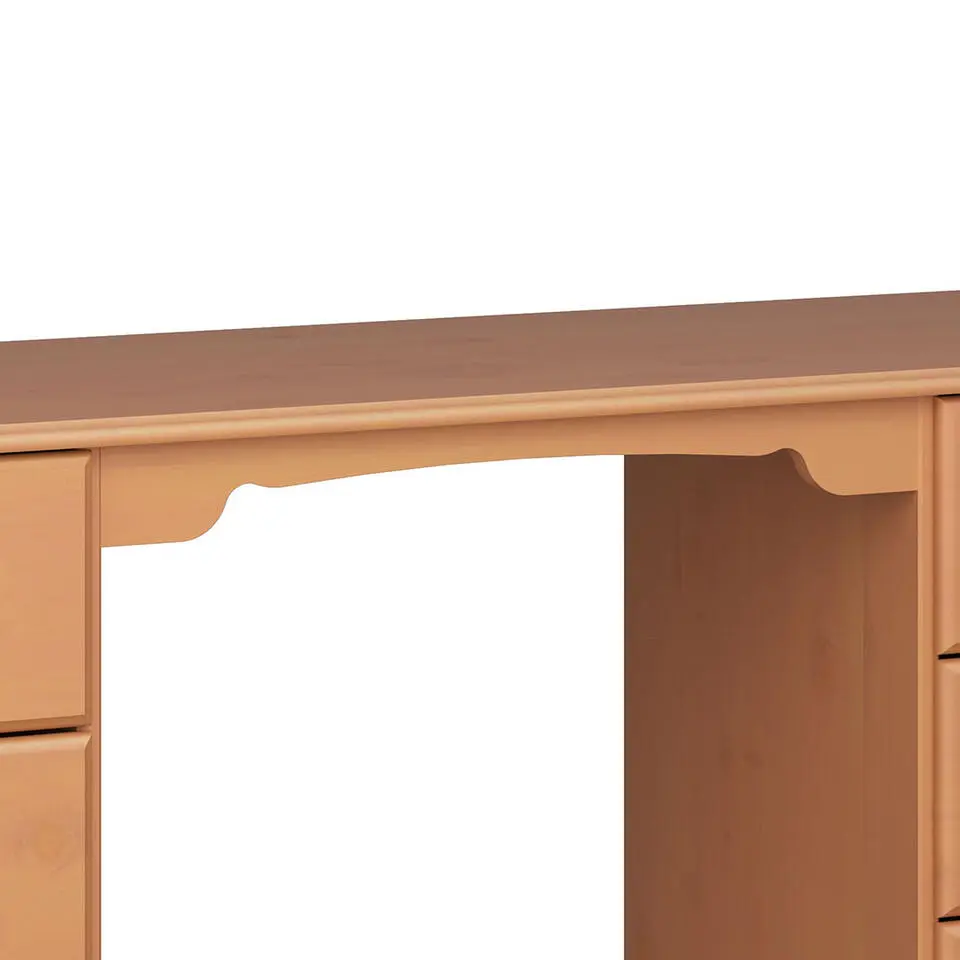 Hioshop Nilon kaptafel incl kruk 8 laden kers dekor