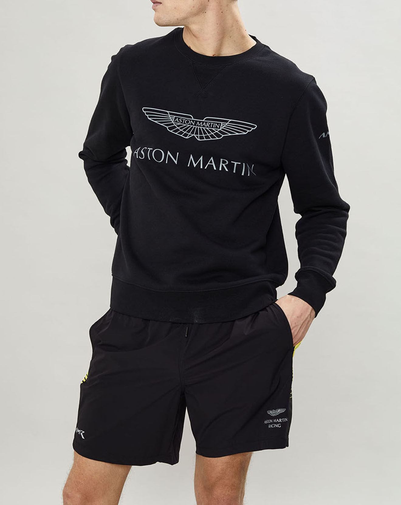 Hackett London Sweat Aston Martin Racing Eagl noir