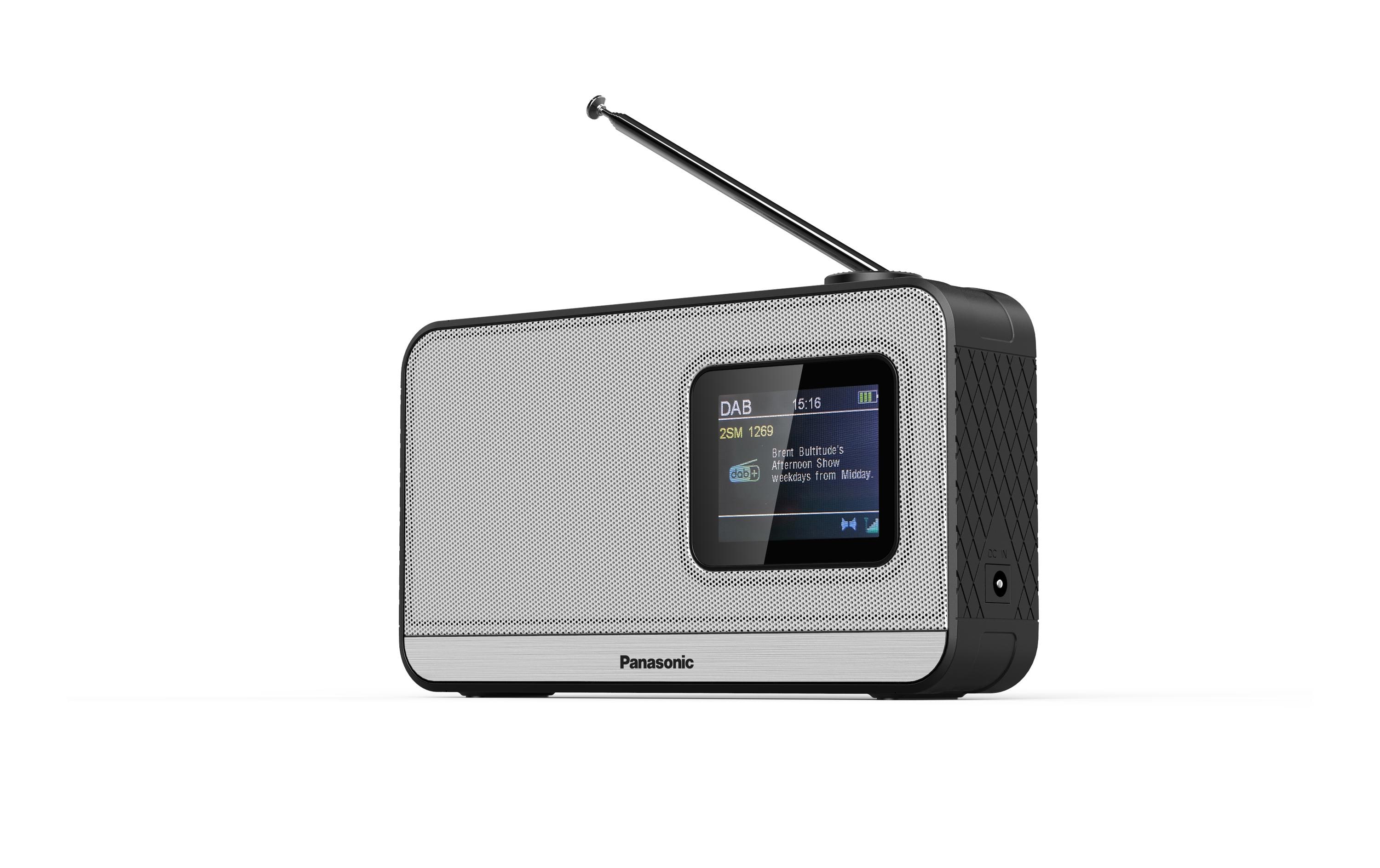 DAB+ Radio RF-D15 WeissKlassisches, tragbares Radio mit einem modernen Twist